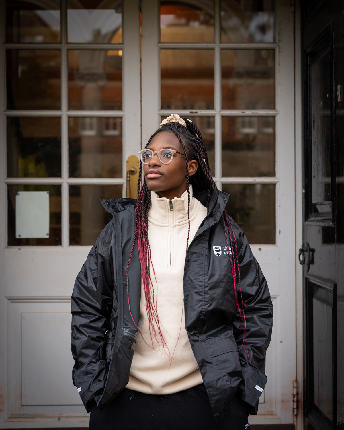 University Of Dundee Padded Rain Coat