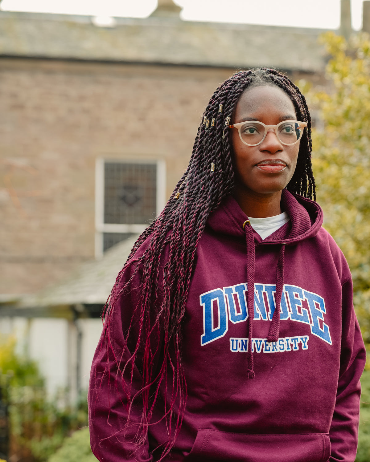 Sustainable University of Dundee Campus Hoodie